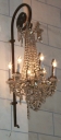 Paire de luminaires d'applique d'église