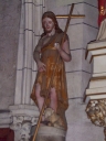 Statue (petite nature) : saint Jean-Baptiste