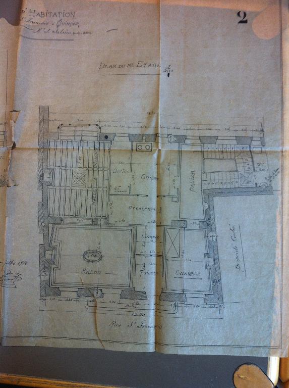 Maison de Monsieur Salaun, 9 rue Saint-François (Quimper)