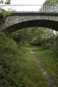 Les ponts, voies ferrées et gare sur la commune de Moutiers
