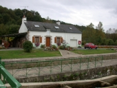 Canal du Blavet, maison éclusière n°18, Sainte-Barbe (Baud)