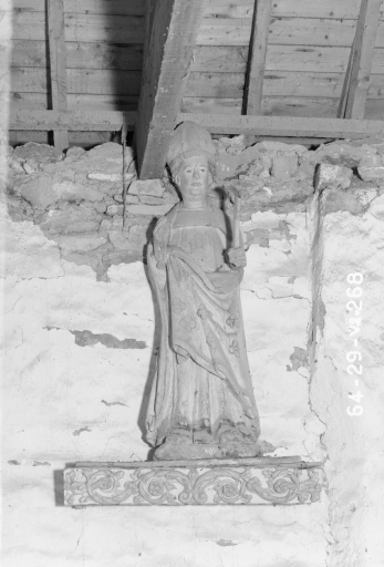 Statue : Saint Eloi, chapelle de la Trinité (Kergloff)
