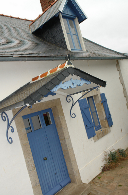 Phare et maison du gardien de l'Île Louët (Carantec)