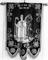 Bannière (2), de paroisse, église paroissiale Saint-Eloi (Mespaul)
