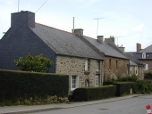 Alignement de maisons, 4 à 12 rue du Suet (La Richardais)