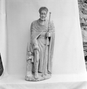 Statue (d'applique, petite nature) : saint Roch, église paroissiale Saint-Nicaise (Saint-Nic)