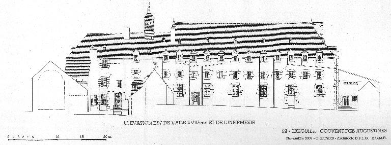 Couvent des Augustines - ancien Hôtel-Dieu, rue de La Chalotais (Tréguier)