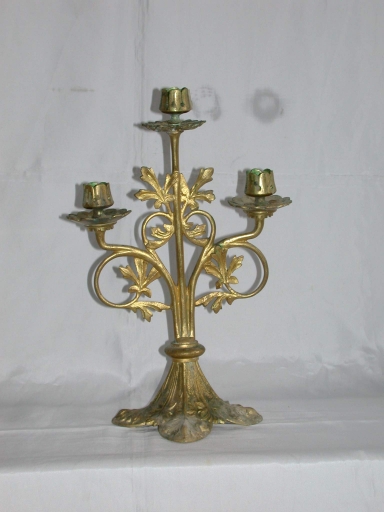 Paire 1 de Chandeliers d'église