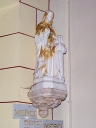 Statue : sainte Anne ; socle