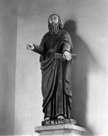 Statue (d'applique, grandeur nature) : saint Marc, église paroissiale Saint-Magloire (Mahalon)