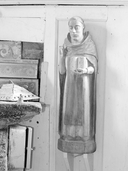 Statue (d'applique, petite nature) : saint Vincent Ferrier, chapelle Saint-Molvan (Cléguérec)