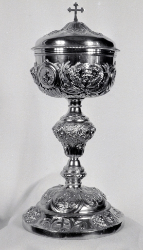 Ciboire n°2, Église prieurale Saint-Sauveur (Saint-Sauveur-des-Landes)