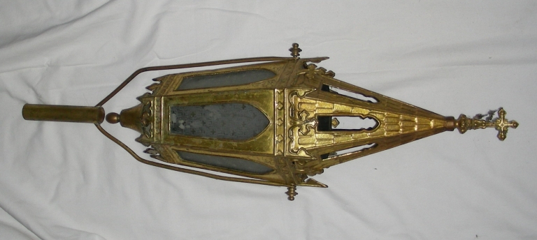 Paire 2 de lanternes de procession