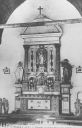 Autel, retable (maître-autel, autel tombeau, retable architecturé), chapelle Saint-Melaine, Notre-Dame-des-Armées, (Pancé)