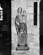Statue (d'applique, petite nature) : Vierge à l'Enfant, église paroissiale Saint-Pierre (Saint-Pol-de-Léon)