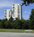 Cité, dit groupement d'habitations de l'Office Public d'Habitations à Loyer Modéré, square de Stockolm (Rennes)
