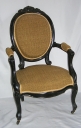 Paire de fauteuils et prie-Dieu
