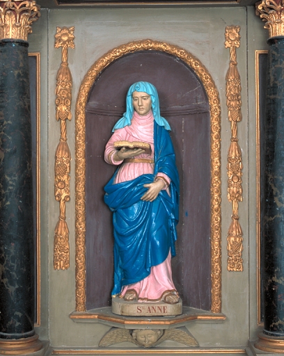 Statue : sainte Anne