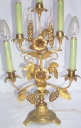 3 paires de chandeliers d'église
