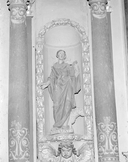 Statue (petite nature, d'applique) : sainte Agnès, église paroissiale Sainte-Agnès (Tréfumel)