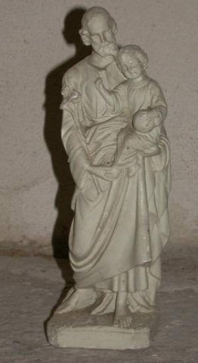 Statuette 1 : Saint Joseph et l'Enfant