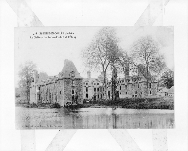 Château du Rocher-Portail (Saint-Brice-en-Coglès fusionnée en Maen Roch en 2017)