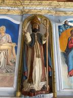 Statue : Saint Malo, église dite Chapelle Saint-Malo, le Plessis (Augan)