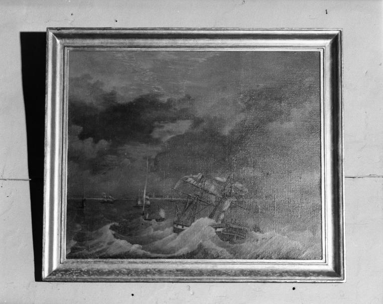 Tableau, ex-voto : le saint Michel d'Auray, chapelle Notre-Dame de Béléan-ou-de-Bethléem (Ploeren)