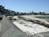 Mur antichar, Port de Pontusval, Plage du Garo (Brignogan-plages fusionnée en Plounéour-Brignogan-plages en 2017)