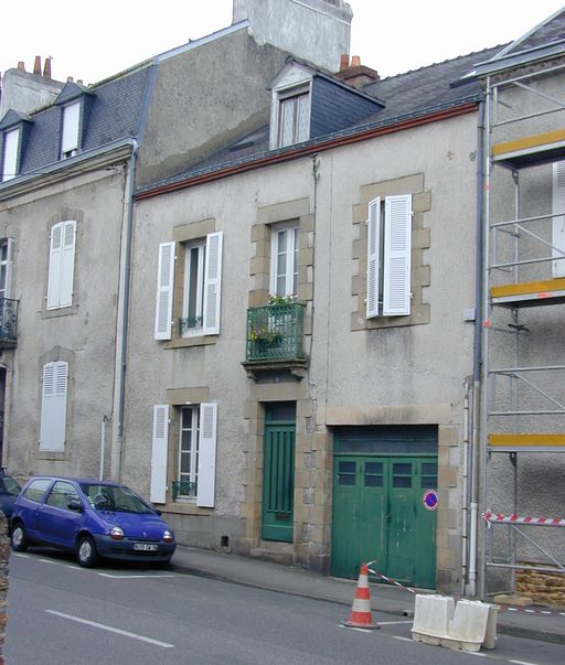 Maison, 19 rue Jeanne d'Arc (Vannes)