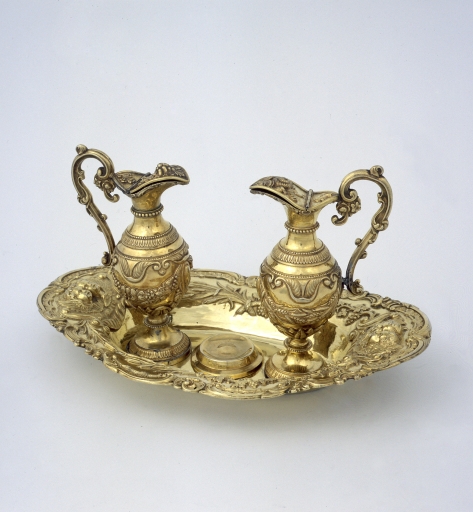 Paire de burettes et plateau 1