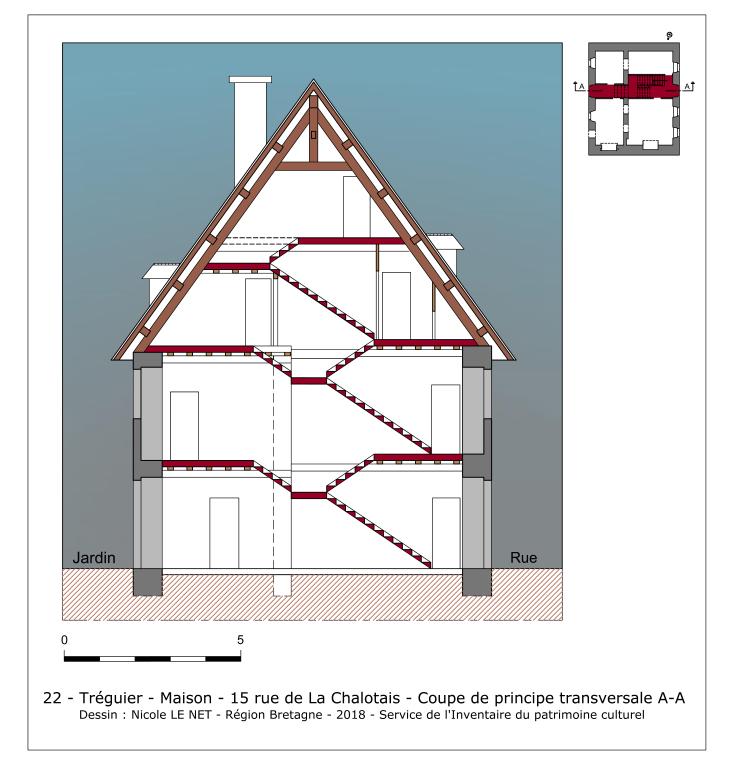 Maison, 15 rue de La Chalotais (Tréguier)