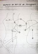 Batterie antiaérienne codée M.K.B. "Vormars / Vormarsch / Dora" (4 canons de 10,5 cm C/32 ; 2 canons de 2 cm) (4 / Ma Fla 803), Le Beuzit, Kerognan (Bohars)