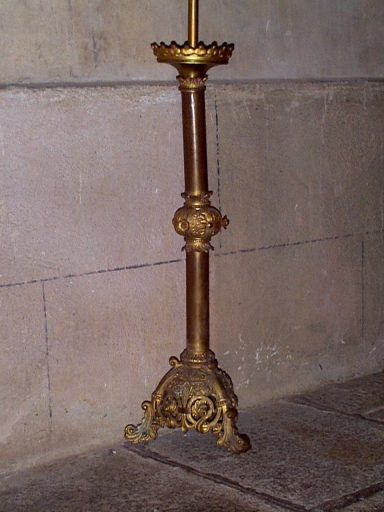 Ensemble de 3 chandeliers d'autel