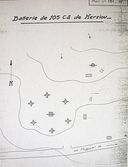 Batterie antiaérienne codée M.K.B. "Viermaster" (4 canons de 10,5 cm C/32 ; 2 canons de 2 cm) (4 / Ma Fla 804), Kerziou (Plougastel-Daoulas)