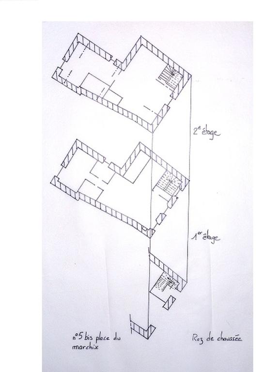 Maison, 5 bis place du Marchix (Vitré)