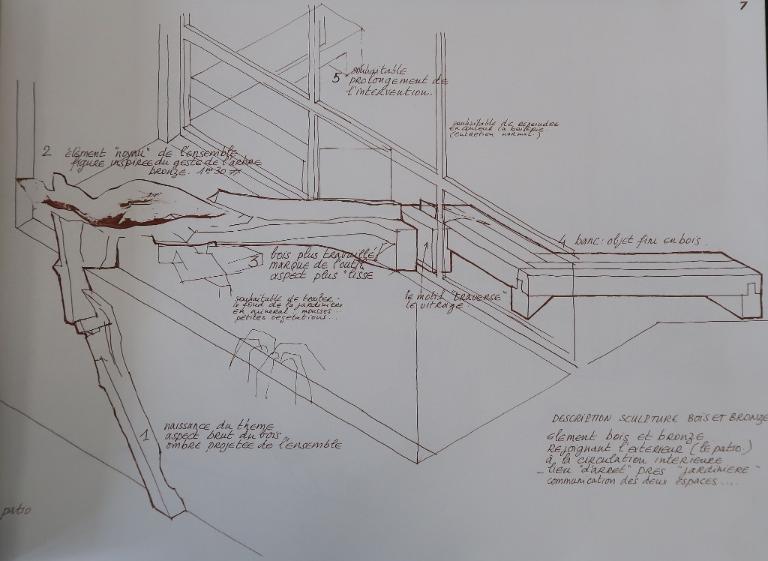 La décoration au titre du 1% artistique du Lycée professionnel Alphonse Pellé (Dol-de-Bretagne)