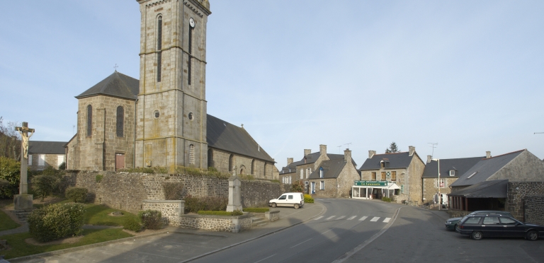 Le bourg de Poilley