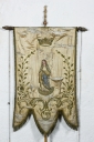 Bannière de procession 1 : bannière de la congrégation des enfants de Marie