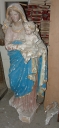 Ensemble de statues en plâtre