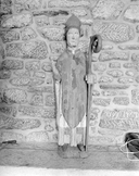 Statue (petite nature, d'applique) : saint Clair, chapelle Saint-Laurent (Limerzel)