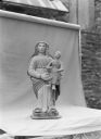 Statue : Sainte Anne et la Vierge, église paroissiale Saint-Trémeur (Kergloff)