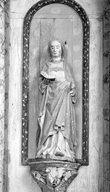 Statue (2, petite nature, d'applique) : saint Blaise, saint Pierre, église paroissiale Saint-Blaise (Bulat-Pestivien)
