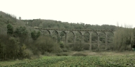 Pont de chemin de fer dit viaduc de Douvenant, les Courses (Langueux, Saint-Brieuc)