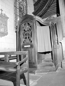 Confessionnal (3), église paroissiale Saint-Gildas (Auray)