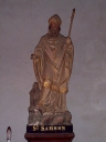 Statue, socle (petite nature) : saint Samson