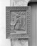 Panneau de meuble (?), église paroissiale Saint-Magloire (Mahalon)