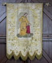 Bannière de procession : Ange gardien, Immaculée Conception