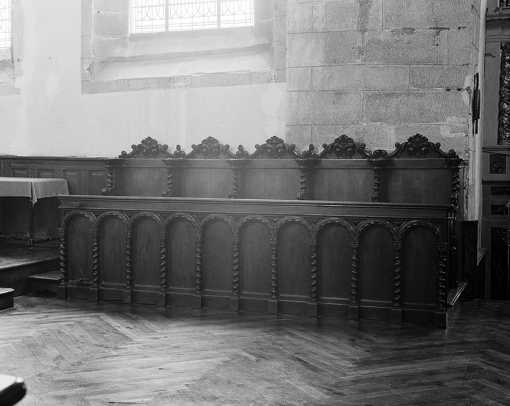 Stalles, église paroissiale Notre-Dame-de-Croas-Batz (Roscoff)
