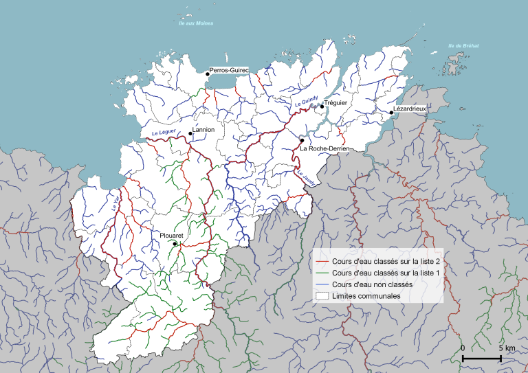Les moulins dans le territoire du Schéma de cohérence territoriale du Trégor - Lannion-Trégor Communauté